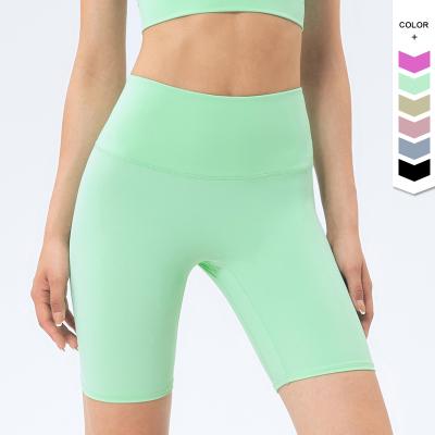 China Breathable High Quality Lightweight Running Sweat-Wicking Yoga Shorts Gym Shorts Fitness Comfort Shorts Workout Women for sale