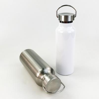 China Double Wall Sublimation 600ml Stainless Steel Sublimation Blanks Water Bottle Viable Blanks Water Bottle for sale