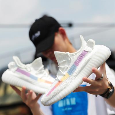 China Yeezy 350 Good Quality Colorful Reflective Sneaker L&J New Arrival 18 Colors Sports Running Shoes Cushioning In Stock for sale