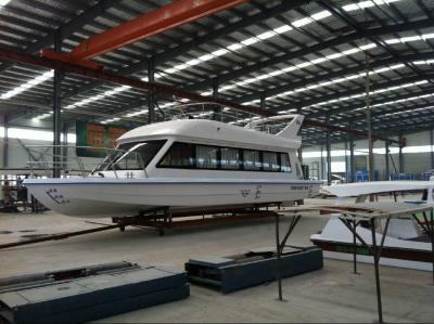 China 20 Passenger 12.8m Length Eco-Friendly 24 Volt 11 KW Luxury Electric Yacht for sale