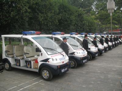 China Rear Wheel Drive 3 KW Low Speed Electric Vehicles for Street Patrol for sale