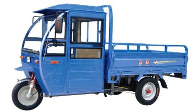 China Cabin Green Power 3 Wheeled Brushless Cargo Electric Tricycle , 72V 1800W for sale