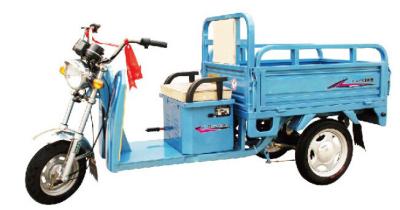 Chine chargeur électrique de chariot de tricycle de cargaison sans brosse de roues de 48V 800W trois/trois-roues à vendre