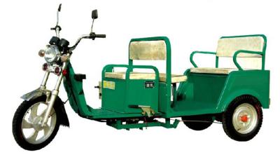 China Electric Rickshaw 60V 1200W Three Wheels Brushless Passenger Electric Tricycle for sale