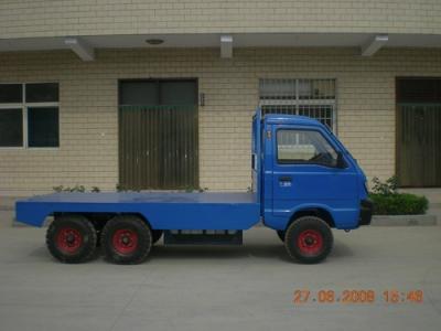 China Rear Wheel Drive Two Seat 4.2 KW 900 KG Electric Utility Truck of Cabin Type for sale