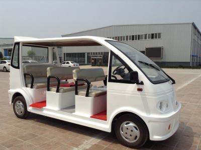 China Wieder aufladbarer umweltfreundlicher acht Passagier-elektrischer Shuttle-Bus, elektrischer Minibus zu verkaufen