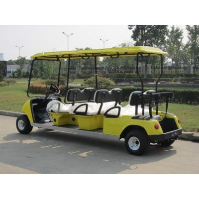 China 3 KW Eco Friendly Low Speed Fully Electric Golf Cart For 6 Passengers for sale