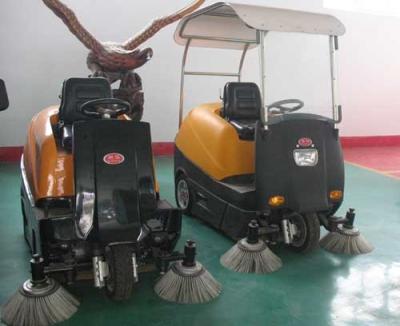 China custom 1200 W Utility Electric Vehicles of Electric Powered Road Sweeper for sale