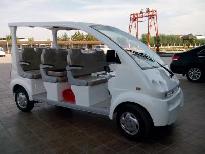 China Residential Area Smart Charging System Electric Shuttle Bus with 8 Seater for sale