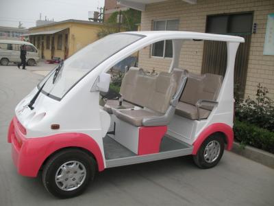 China Four Passenger 3 KW Four Wheel Electric Vehicle , Electric Powered Resort Vehicle for sale