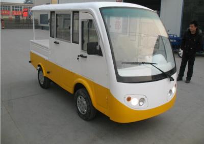 Chine Camion de compagnie d'électricité de cargaison, 4 Seat 4,2 kilowatts 450 kilogrammes de capacité de chargement à vendre