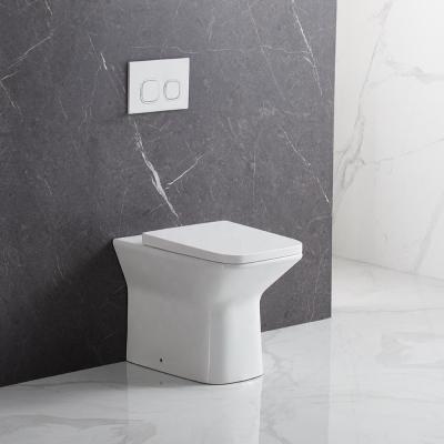 China Double-flush ANBI CE Standard Back To Wall Ceramic Toilet Bowl For Hotel Bathroom In 2021 for sale