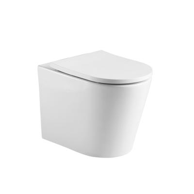 China Newcomers of Chinese Wc Round Toilet Ceramic Toilet Double-flush ANBI for Bathroom and Washroom for sale