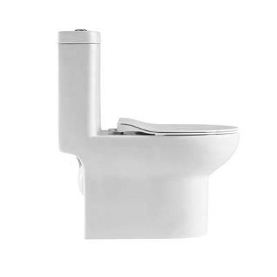 China 2021 Ceramic Double-Flow ANBI Sanitarios CUPC Bathroom Siphon WC Around Shape One Piece Toilet Bowl for sale