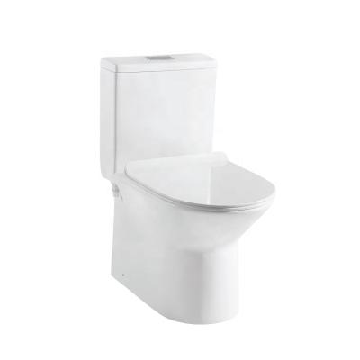 China Double Flush ANBI Wholesale Toilet Flush One Piece Bathroom European Standard Sanitary Ware For Schools for sale