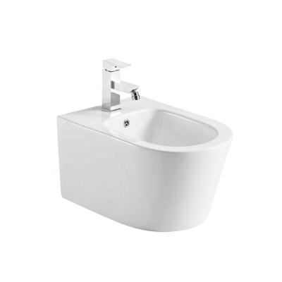 China ANBI Good Quality Bathroom Bidet Round Shape Fully Concealed Repair Wall Hung WC Bidet For Home Bathroom for sale