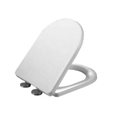 China Economical Sanitary Slow-end Toilet Seats ANBI Slow-end UF Toilet Seat Cover For Bathrooms With Easy Clean Function for sale