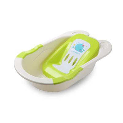 China deep plastic baby wash tub with bathnet 830*530*230mm for sale