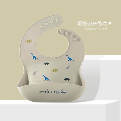 China BPA Free White Baby Bib Set Bandana Custom High Quality Drool Silicon Pouch Waterproof Space Clothes Latex Print Gifts Cute OEM PVC Anti for sale