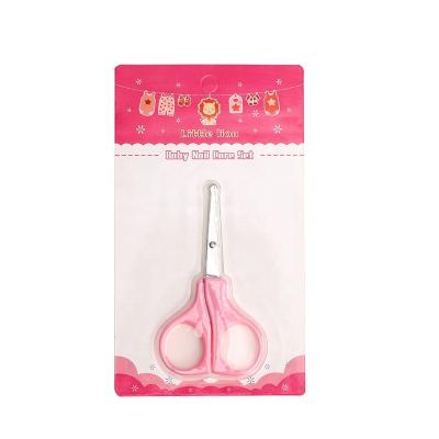 China Safe Baby Safety Manicure Nail Cutter Clippers Newborn Scissors Convenient for sale