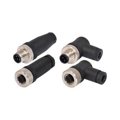 China Male Female Waterproof Cable Connector 3 - 17 Pin M5 M8 M9 M12 M16 M Series Connector for sale