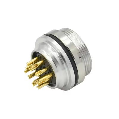 China IEC 61076-2-101 Standard Circular MIL Spec Connectors With Brass Coupling Nut Te koop