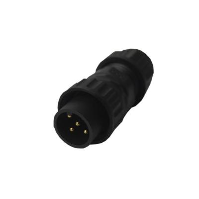 China Schroeftype LEIDENE Openluchtverlichtingsmacht 5 Pin Waterproof Electrical Connectors Te koop