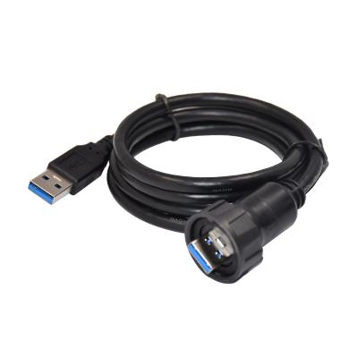 China Tipos rápidos impermeables del conector del USB 3,0, conector macho de IP68 USB en venta