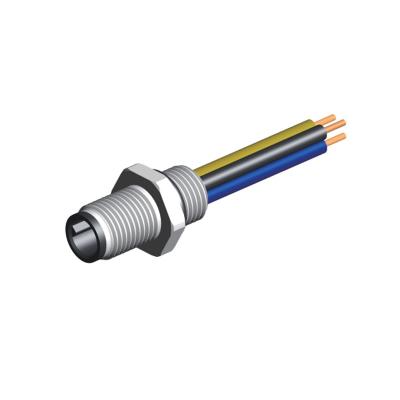 China Männlicher Platten-Berg IP67 4 Pin Connector des Rigoal-Automatisierungs-Verbindungsstück-60V 1A zu verkaufen