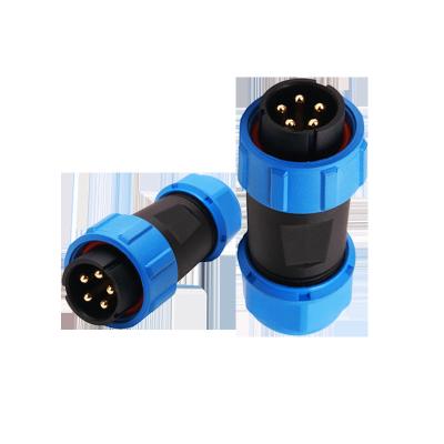 China PPS SP21 SP29 Solenoid Cable Connector Threaded Plastic PC Nylon66 for sale