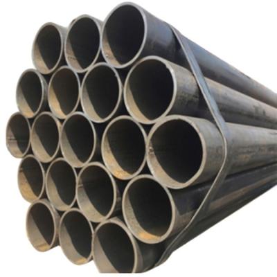 China Structure pipe carbon steel pipe price list black erw carbon steel welded pipe for sale