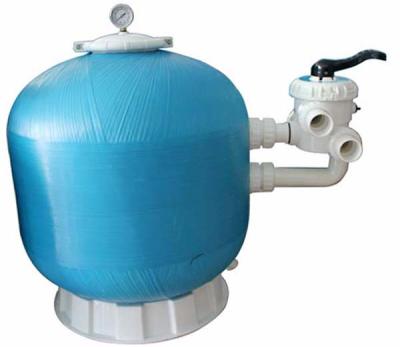 China Side-mount sand filter fiberglass material sand filter tank for swimming pool circulation and water treatment for sale