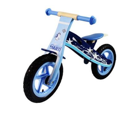 China Ride On Toy High Quality Children Wooden Balance Bike , Kids Wooden Bike Frame AT11323 for sale