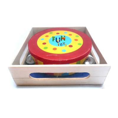 China 2021 Custom Made Eco-friendly Kid's Wooden Musical Instrument Toys Happy Birthday Music Box Package for sale