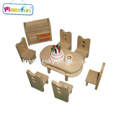 China Wholesale Wooden Miniature Furniture Model Toy Dollhouse Miniatures Furniture AT10310 for sale