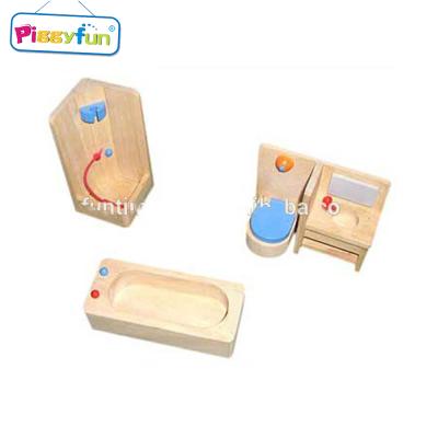 China Wooden Kids Toys Miniature Furniture For Miniature Scale Model Furniture Dollhouse Miniature Furniture AT10307 for sale