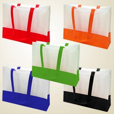 China Hotsale Product Environment Eco PP Bag Handled Non Woven Promotional Shopping Tote Bag for sale