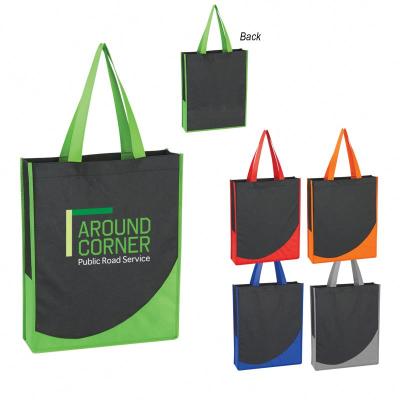 China Hot Trending Promotional Non Woven Reusable Shopping Handled School Activity Bag Bag Eco Tote Bag for sale