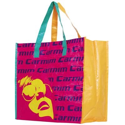 China Non Woven Waterproof Lamination Bag Fashion PP Laminated PP Woven Shopping Bag for sale