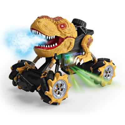 China Factory Wholesale RC Hobby Drift Remote Control Simulation Sound Stunt Dinosaur Car for sale