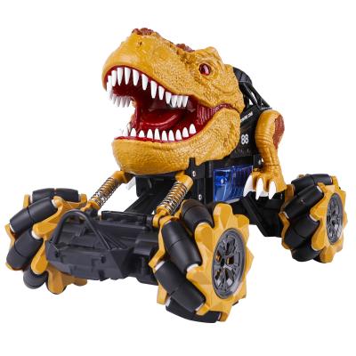 China 2021 New Design Children's RC Hobby Dinosaur Toy Car With Lights And Music for sale