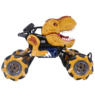 China RC Hobby Factory Direct Sales Popular Design Drift Remote Control Rotating Dinosaur Toy Car for sale