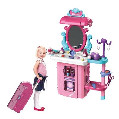 China Hot Selling Safety Lemone Kids Pretend Education Makeup Plastic Gift Toy Set for sale