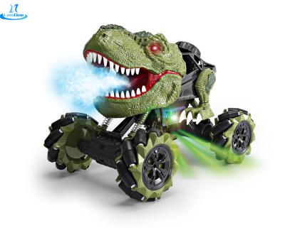 China Kids 1/18 Remote Control Electric Dinosaur Toy Dinosaur Carros De Control Remoto Monster RC Car Toy Stop Car Toy For Children for sale