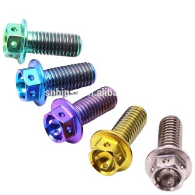 China Industry / Car / Bicycle / Motorcycle Clamp Titanium Hex Head Bolt for sale