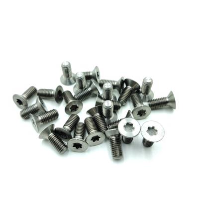 China Industry M5x12mm Titanium Disc Brake Rotor Bolt T25 Bicycle Torx Bolt for sale