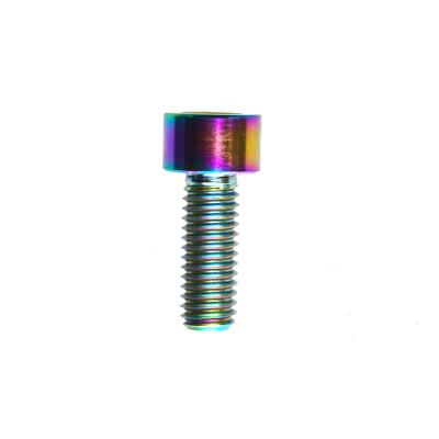 China Gr5 Titanium m5x16 Titanium Bolt for sale