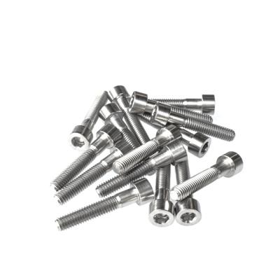 China Titanium Head M6*33 MCylinder Pan Head Screw for sale