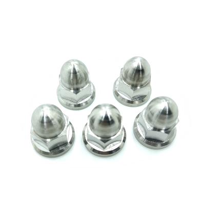 China Automotive industry titanium cup m6 head nut for sale