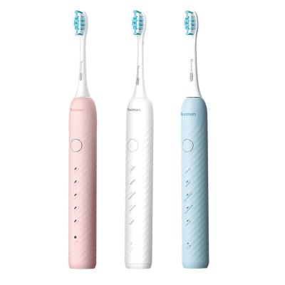 China Teeth Cleaning Double Heads Guangdong Bristle Adult Ultrasonic Electric Toothbrush Travel Cheapest Customization Soft Rechargeable for sale